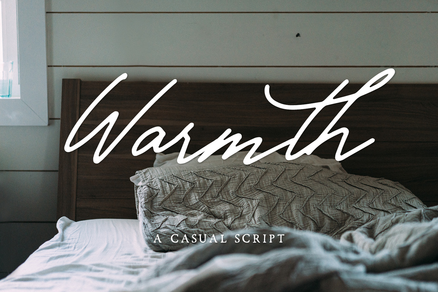 Warmth Font Poster 1