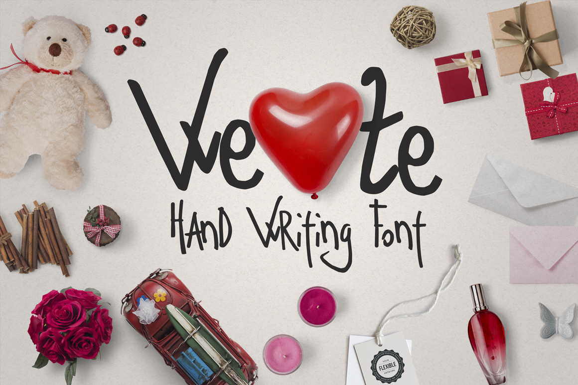 We Font Poster 1