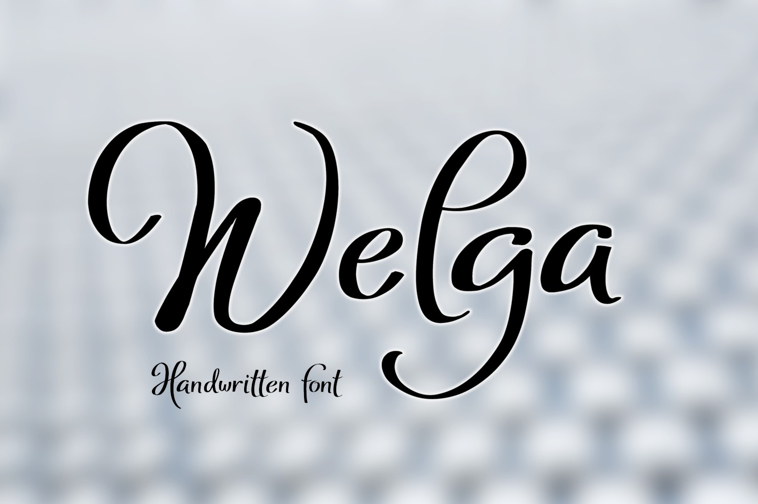 Welga Font Poster 1