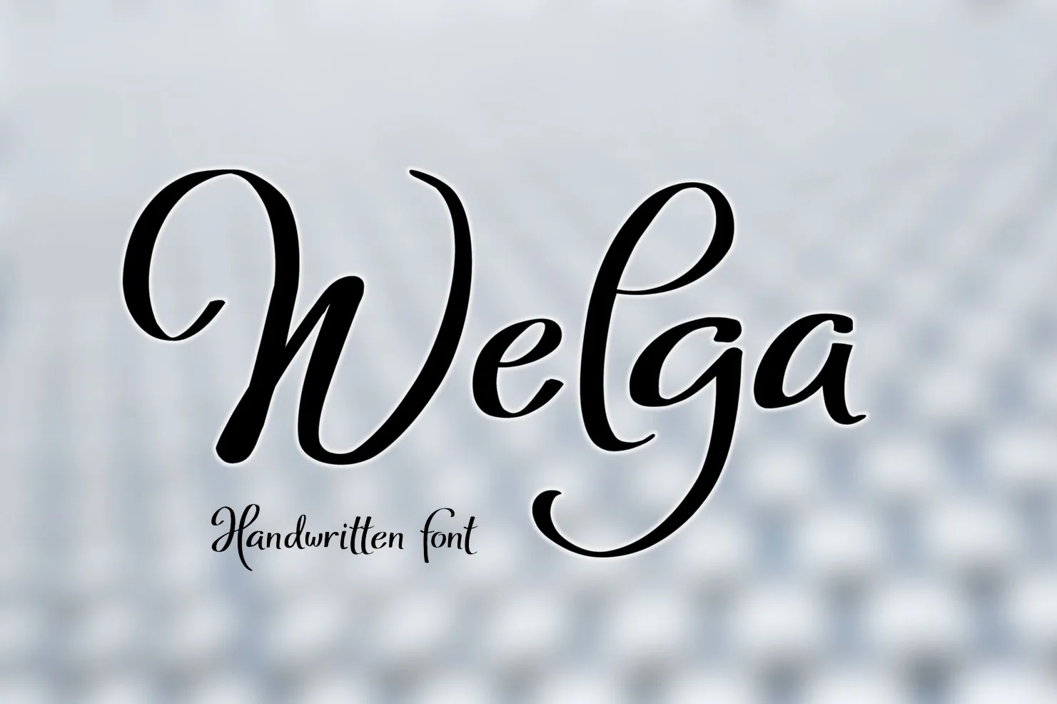 Welga Font Welga Font Poster 1