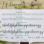 Whenesday Font Poster 4
