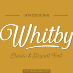 Whitby Font Poster 1