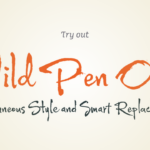 Wild Pen Family Font Poster 6