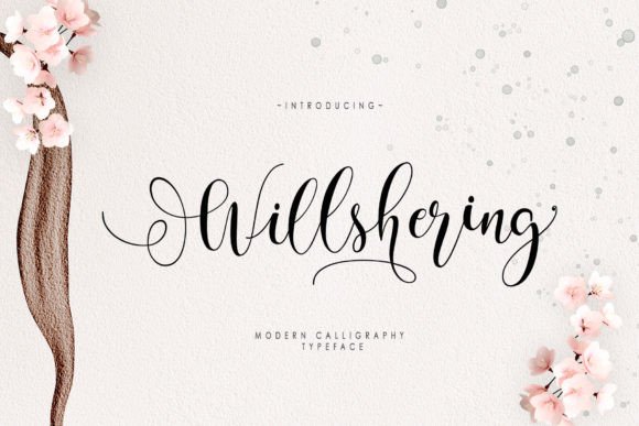 Will Shering Font Poster 1