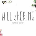 Will Shering Font Poster 4