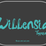 Willensia Font Poster 2