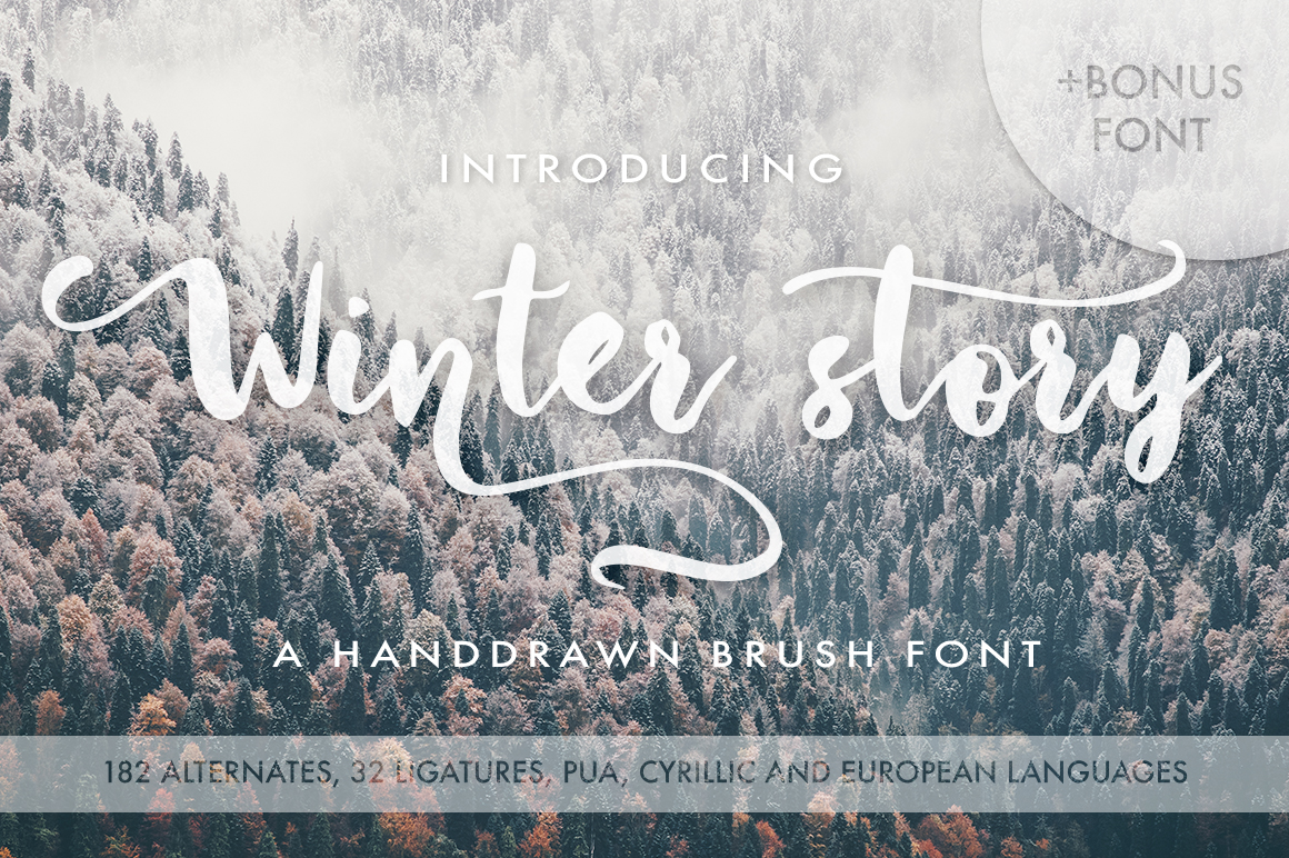 Winter Story Font