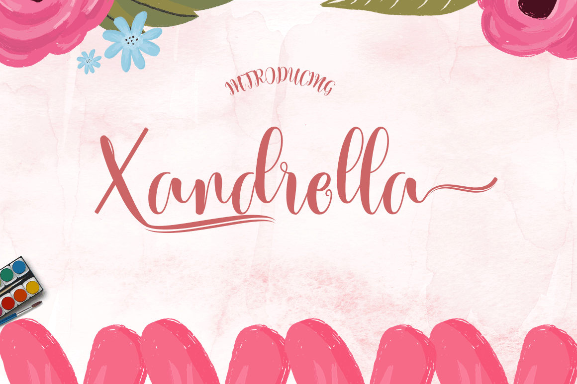 Xandrella Font Poster 1