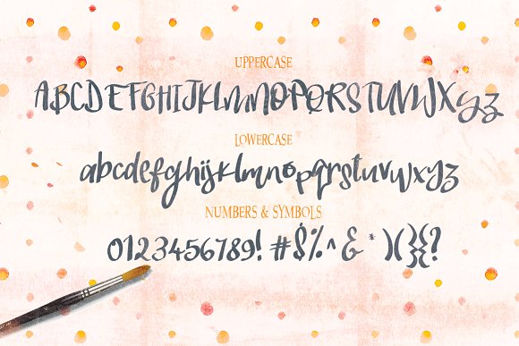 Yellow Gold Font