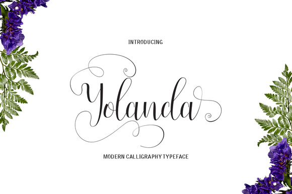 Yolanda Font Poster 1