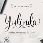 Yulinda Font Poster 1