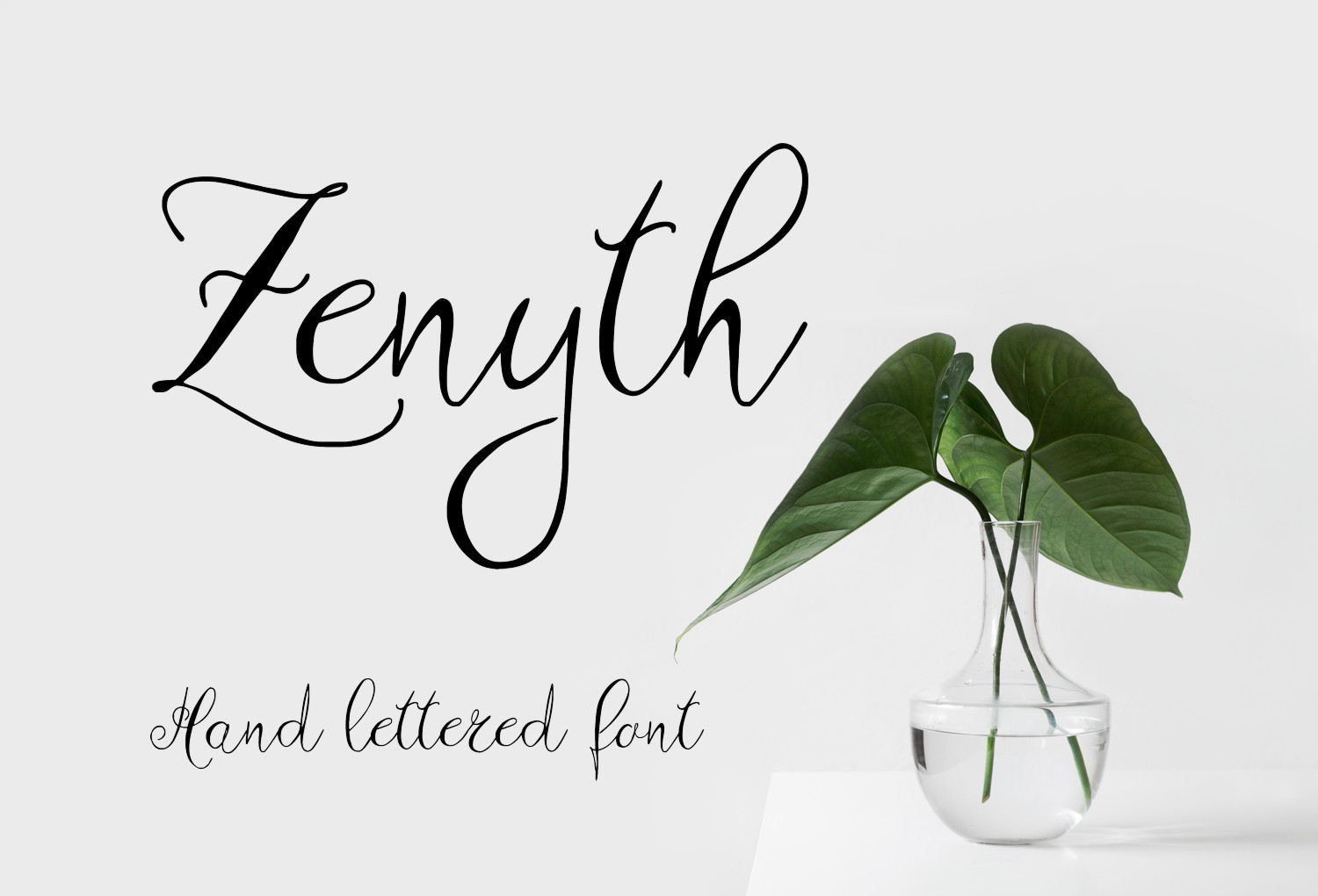 Zenyth Font Poster 1