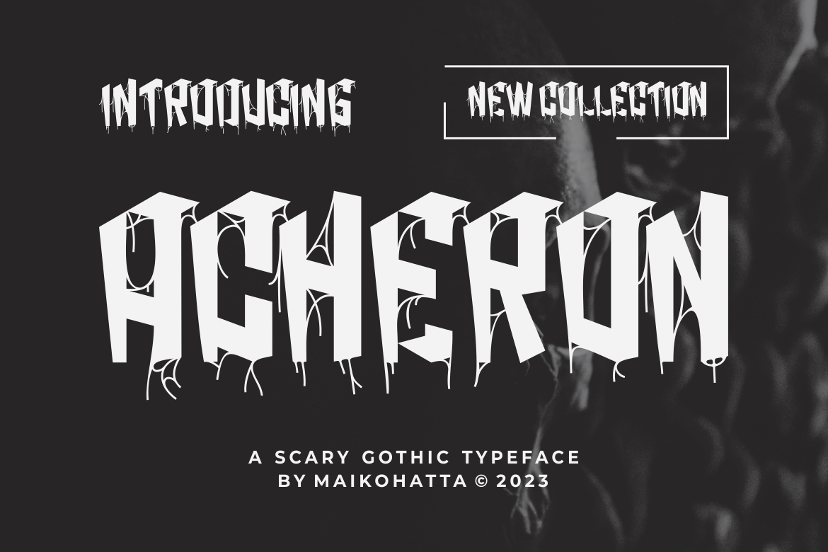 Acheron Font Poster 1