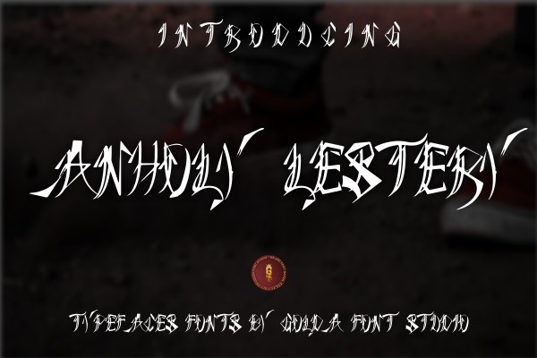 ANHOLY LESTERY Font