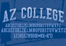 AZ College Font