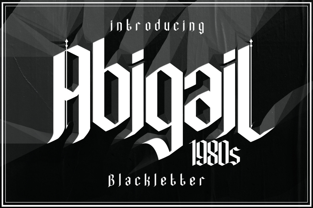 AbigaiL1980s Font