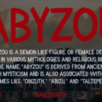 Abyzou Font Poster 4