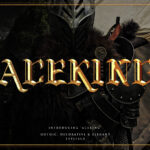 Aceking Font Poster 3