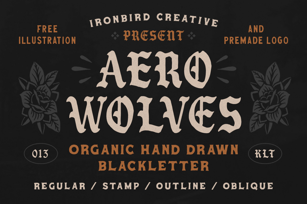 Aero Wolves Font