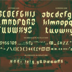 Afrodit Font Poster 8