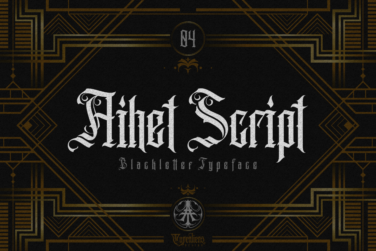 Aihet Script Font