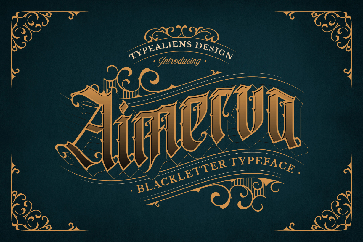 Aimerva Font Poster 1