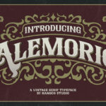 Alemoric Font Poster 1