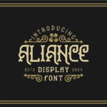 Aliance Font Poster 1