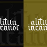 Alitun Incanor Font Poster 2