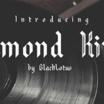 Almond King Font Poster 3
