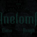 Aneloma Font Poster 3