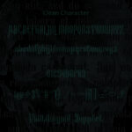 Aneloma Font Poster 9