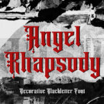 Angel Rhapsody Font Poster 3
