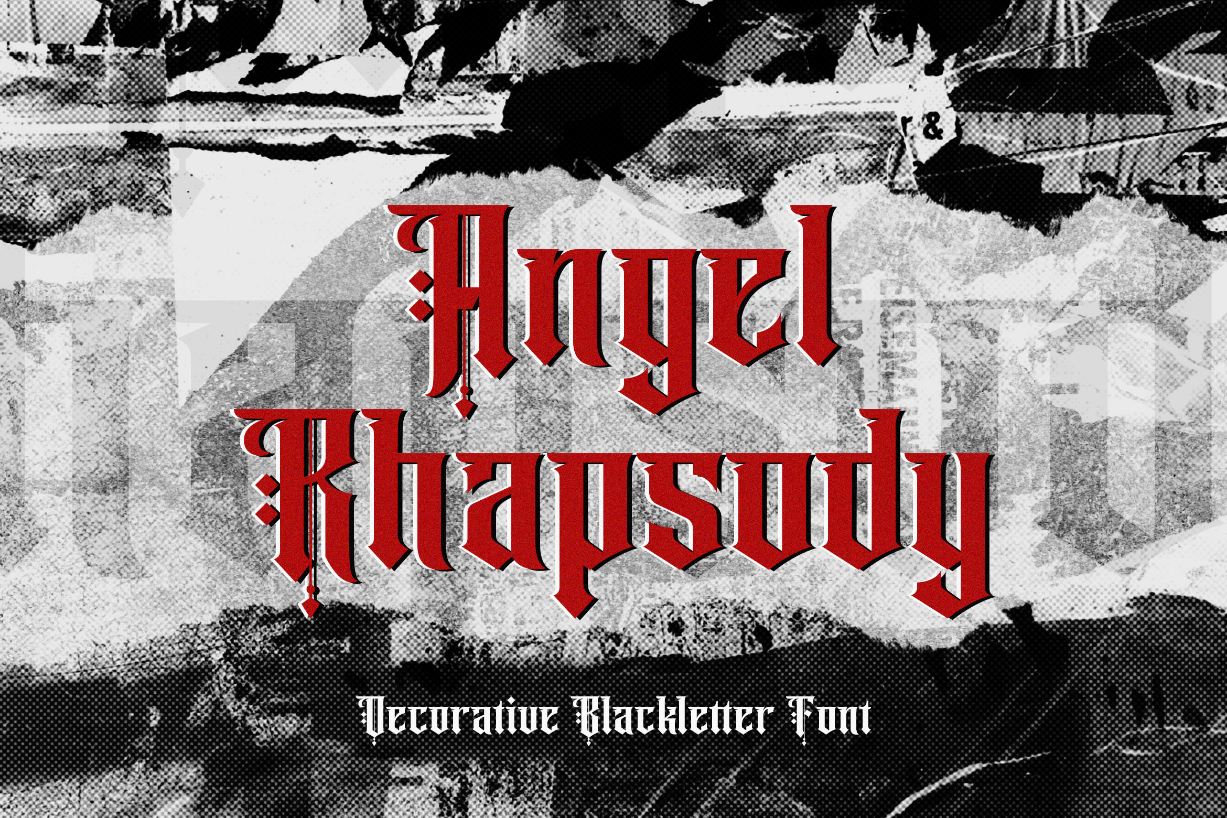 Angel Rhapsody Font Poster 1