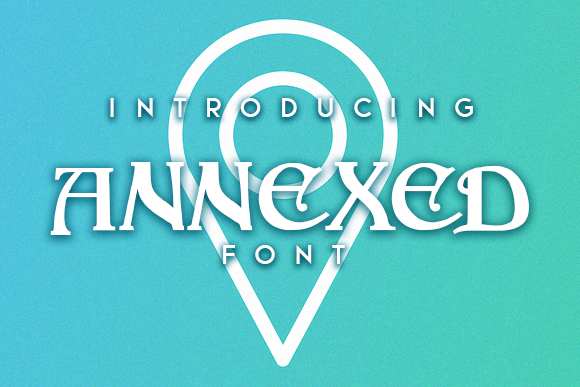 Annexed Font Poster 1