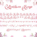 Antikan Rayo Font Poster 7