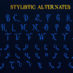 Antique Hunter Font Poster 10