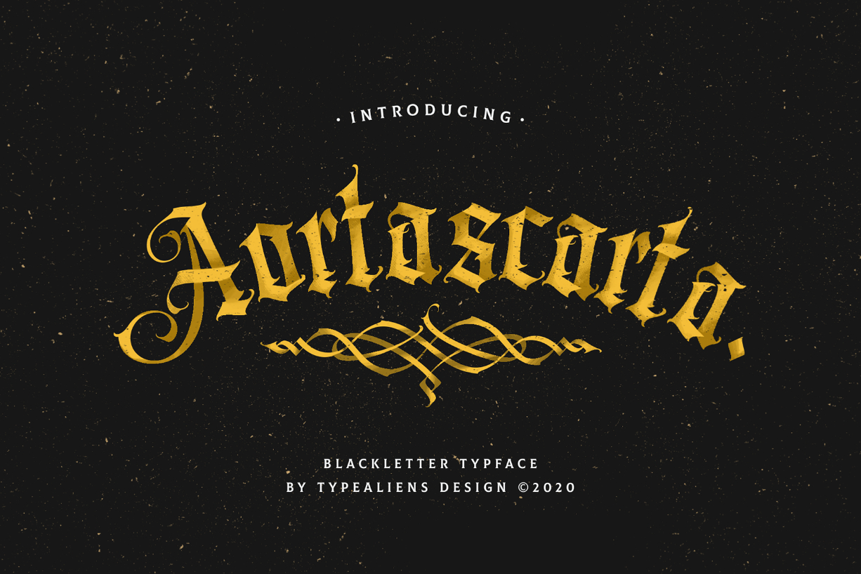 Aortascarta Font