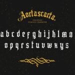 Aortascarta Font Poster 10
