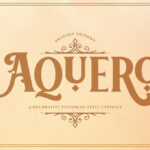 Aquero Font Poster 3