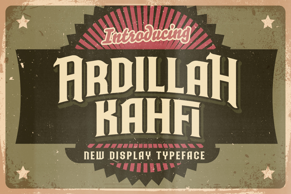 Ardilah Kafi Font Poster 1