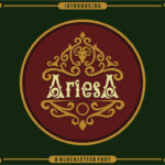 Ariesa Font Poster 1