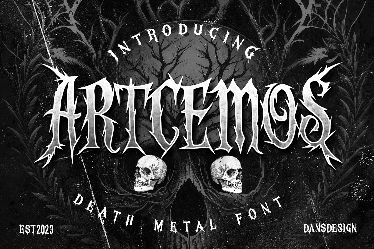 Artcemos Font Poster 1