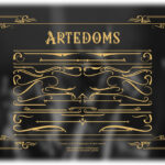 Artedoms Font Poster 6