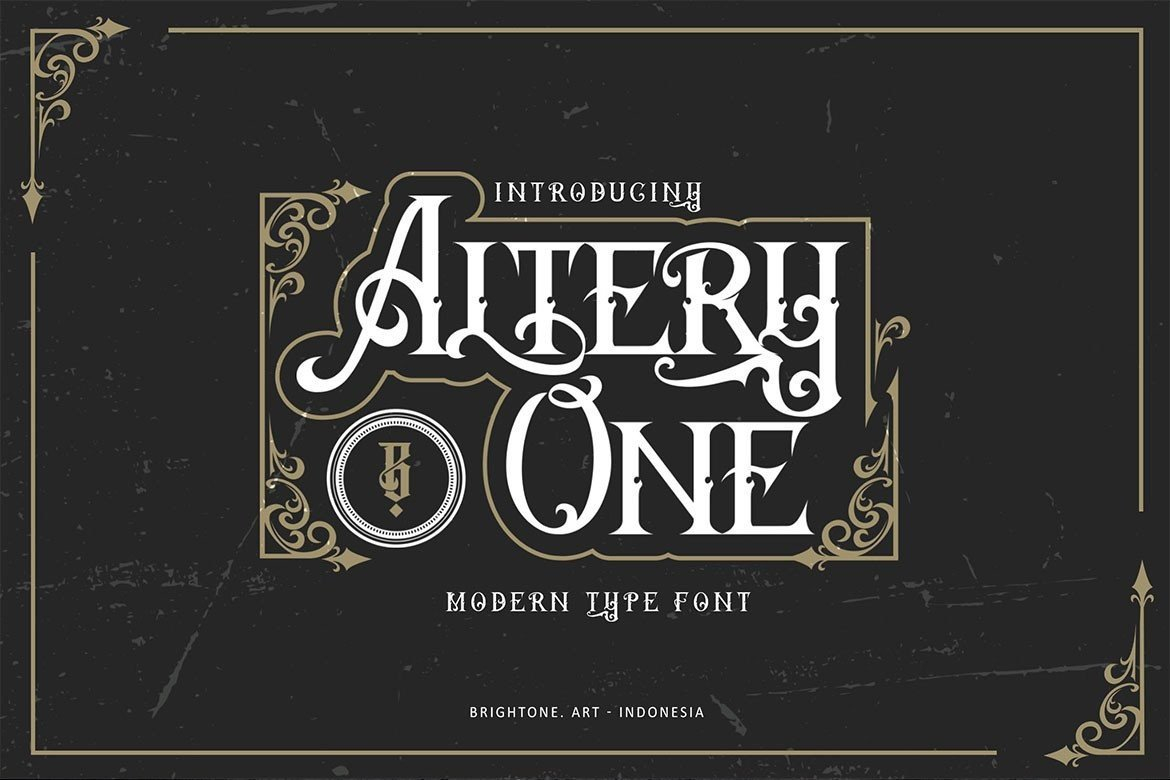 Artery One Font