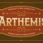 Arthemis Font Poster 3