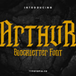 Arthur Font Poster 1