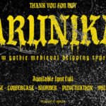 Arunika Font Poster 1