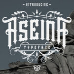 Aseina Font Poster 3