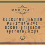 Aseina Font Poster 8